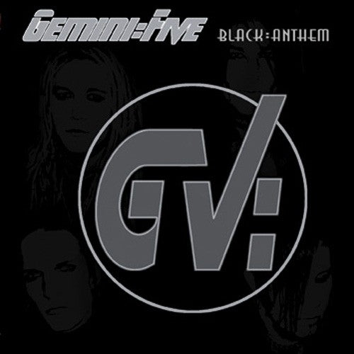 the album cover for Gemini Five - Black Anthem