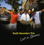 the album cover for Keith Saunders - Lost in Queens