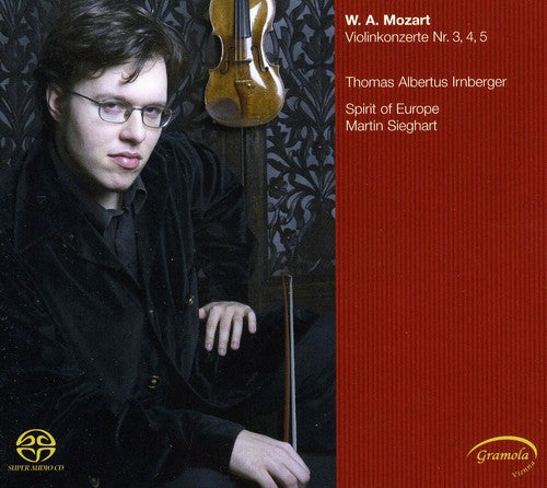 the album cover for Thomas Albertus Irnberger - Violin Concerto