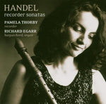 the album cover for Pamela Thorby - Handel Recorder Sonatas