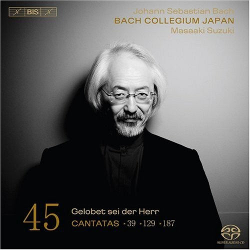 the album cover for Bach Collegium Japan - Cantatas 45