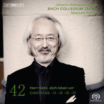 the album cover for J Bach S / Nicholls / Blaze / Turk / Kooij - Cantatas 42