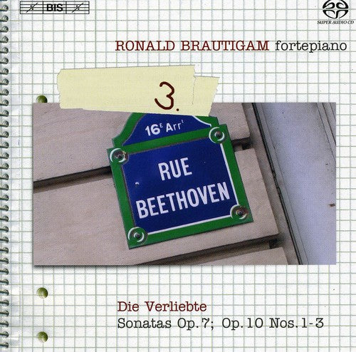 the album cover for Ronald Brautigam - Die Verliebte: Complete Works for Solo Piano