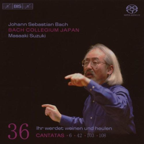 the album cover for Bach Collegium Japan - Complete Cantatas 36