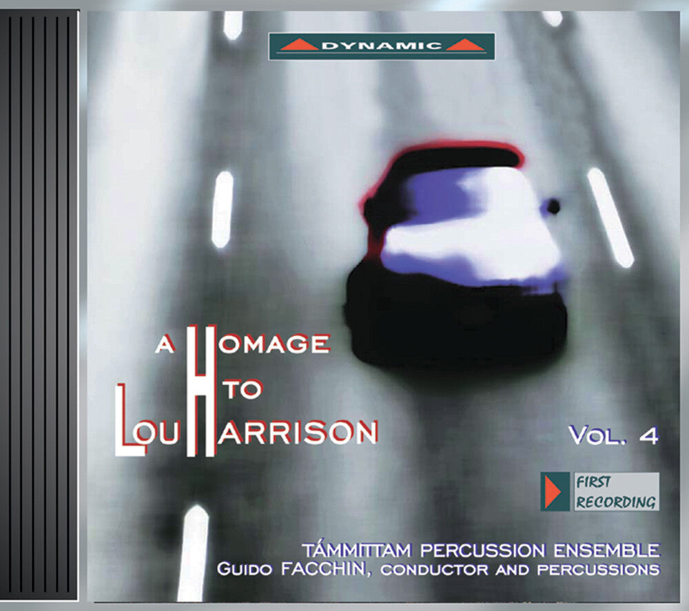 the album cover for Tammittam Percussion Ensemble - Homage to Lou Harrison 4