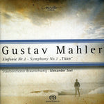 the album cover for Alexander Joel - Symphony 1 D minor Titan