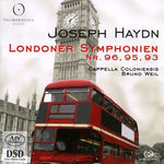 the album cover for LISZT/BEETHOVEN - London Symphonies 1