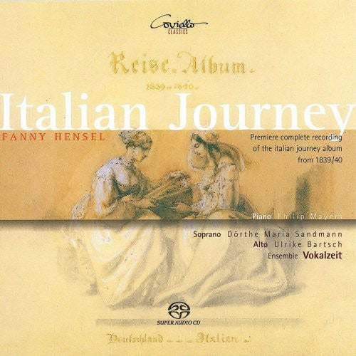 the album cover for D Sandmann /Bartsch,U/Mayers,Ph/E - Italian Journey Album