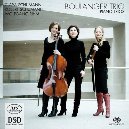 the album cover for Boulanger Trio - Piano Trios