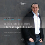 the album cover for Christoph Genz - Arias for Tenor: Un Momento Di Contento