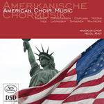 the album cover for Amadeus Choir - American Choir Music