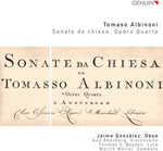 the album cover for Jaime Gonz Lez - Sonate Da Chiesa Opera Quarta