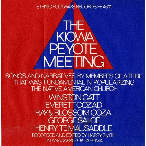 the album cover for Kiowa Peyote Meeting - Kiowa Peyote Meeting / Various