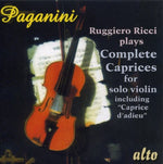 Ruggiero Ricci - Complete Caprices for Solo Violin (CD)