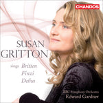 the album cover for Susan Gritton - Susan Gritton Sings Britten Finzi Delius