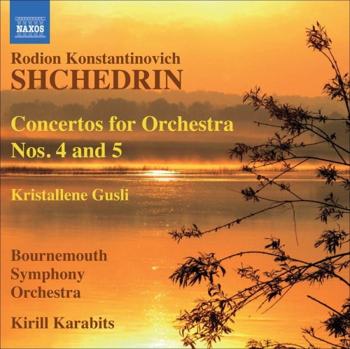 the album cover for Kirill Karabits - Concertos for Orchestra Nos 4 & 5