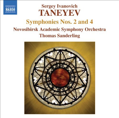 the album cover for Thomas Sanderling - Symphonies Nos 2 & 4