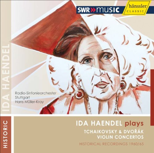the album cover for Hans Müller-Kray - Ida Haendel Plays Tchaikovsky & Dvorak 2 / Violin
