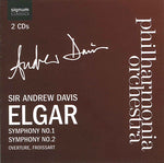 the album cover for Sir Andrew Davis - Symphony Nos 1 & 2