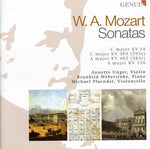 the album cover for Annette Unger - Sonatas