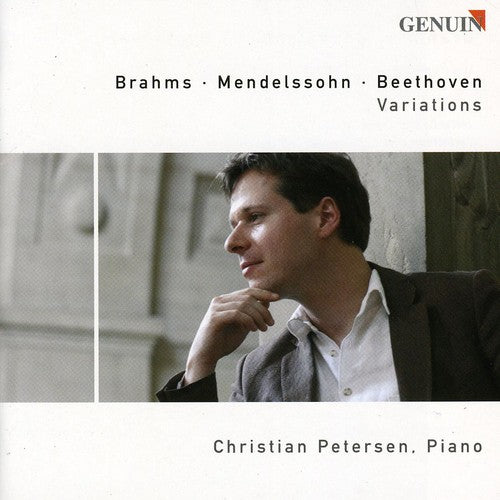 the album cover for Christian Petersen - Variations