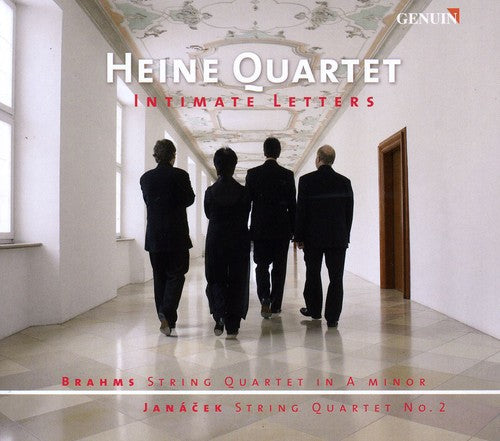 the album cover for Heine String Quartet - Intimate Letters