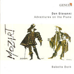 the album cover for Babette Dorn - Don Giovanni: Adventures on the Piano