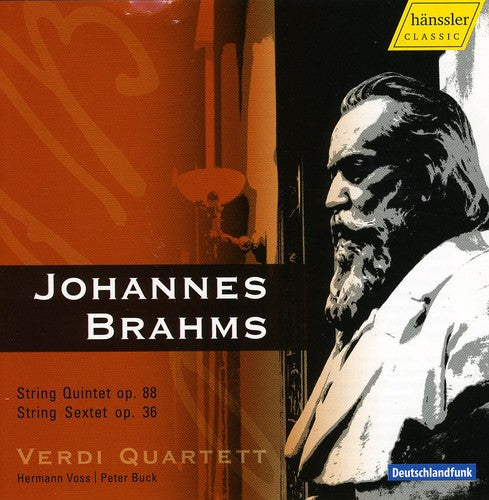 the album cover for J. BRAHMS - String Quintet Op 88 7 String Sextetop 36