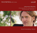 the album cover for Yorck Kronenberg - 2 Rhapsodies / 3 Intermezzos / Piano Pieces