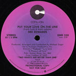 Dee Edwards : Put Your Love On The Line (12", Promo)