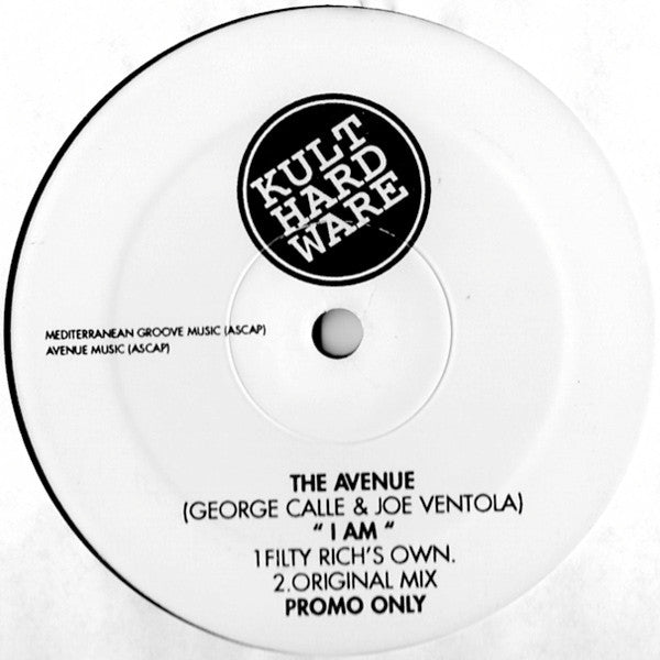 The Avenue : I Am (12", Promo)
