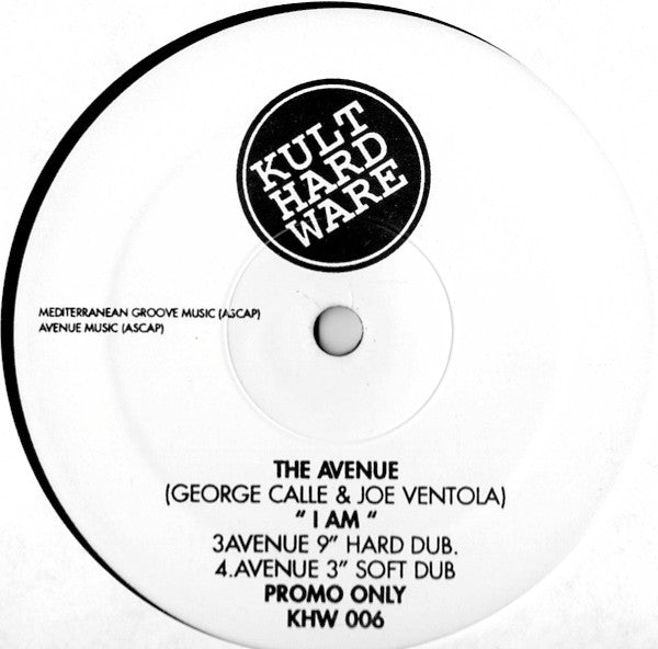 The Avenue : I Am (12", Promo)