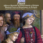 the album cover for Roberto Cascio - Pinxit: Musical Fresco of Renaissance in Bologna
