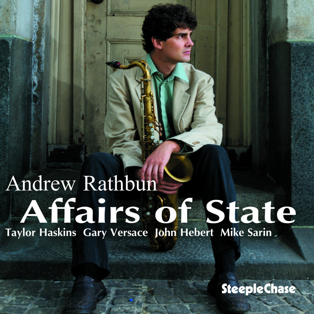 the album cover for Andrew Rathbun - Affairs of State