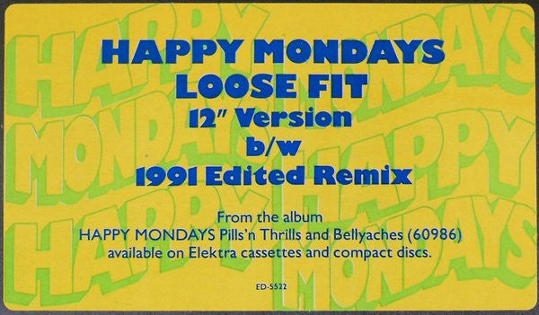 Happy Mondays : Loose Fit (12", Promo)