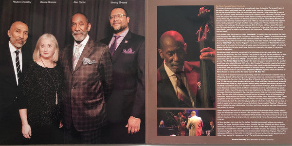 Ron Carter With Renee Rosnes / Jimmy Greene / Payton Crossley : Foursight - Stockholm (2xLP, 180)