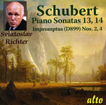 Sviatoslav Richter - Sonatas para piano 13 y 14: Impromptus Op 94 (CD)