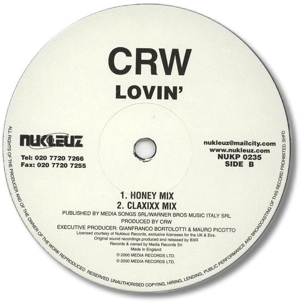CRW : Lovin' (12")