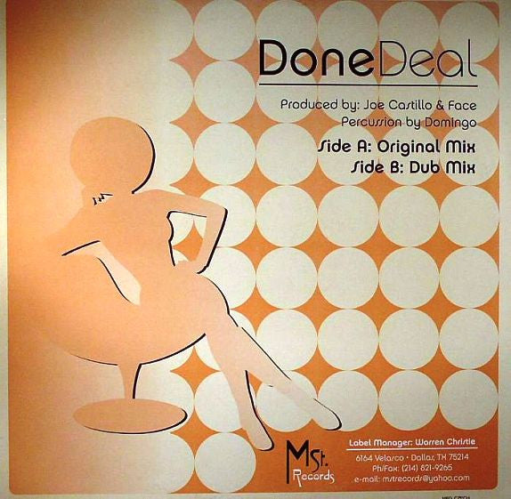 Castillo & Face : Done Deal (12")