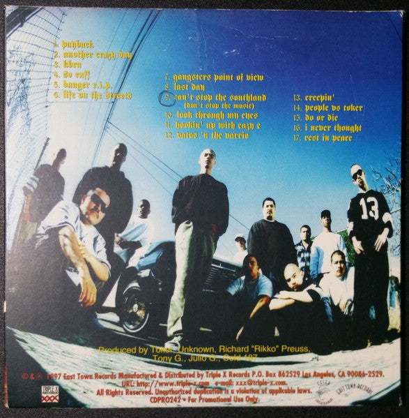 Brownside : Eastside Drama (CD, Album, Promo, Car)
