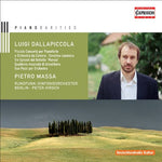 the album cover for Pietro Massa - Piano Rarities: Piccolo Cto Per Piano Forte E Orch