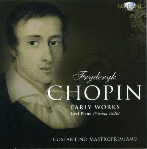 the album cover for F. CHOPIN - Early Works