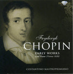 the album cover for F. CHOPIN - Early Works