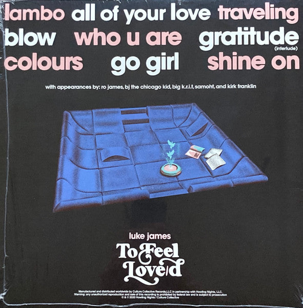 Luke James : To Feel Love/d (LP, Album, Ltd)