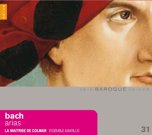 the album cover for J.S. Bach - Arias