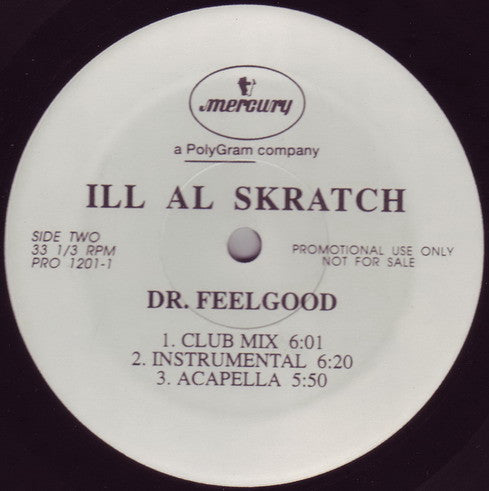 Ill Al Skratch : Summertime (12", Promo)