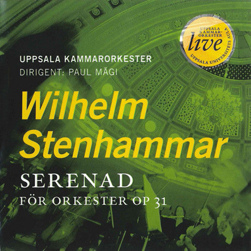 the album cover for Stenhammar Wilhelm - Serenad for Orch
