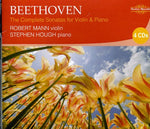 the album cover for L.V. Beethoven - Complete Violin Sonatas