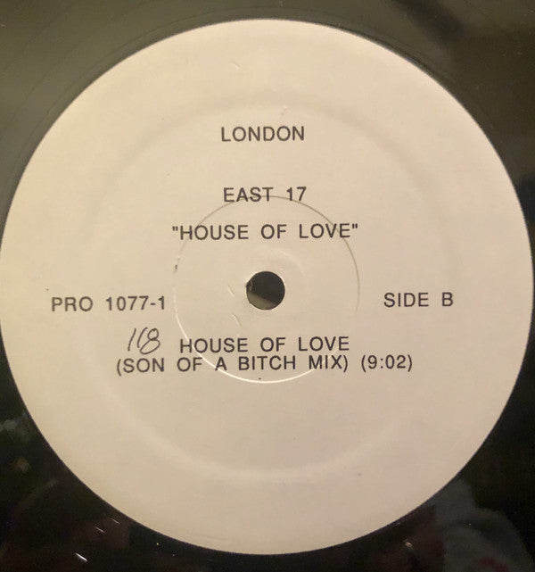 East 17 : House Of Love (12", Promo)