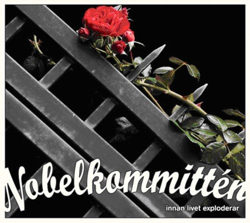 the album cover for Nobelkommittén - Innan Livet Exploderar